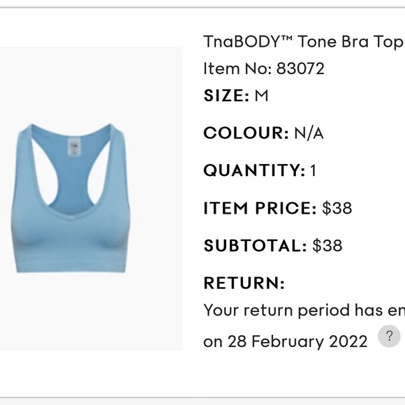 Aritzia bra top - Picture 1 of 3